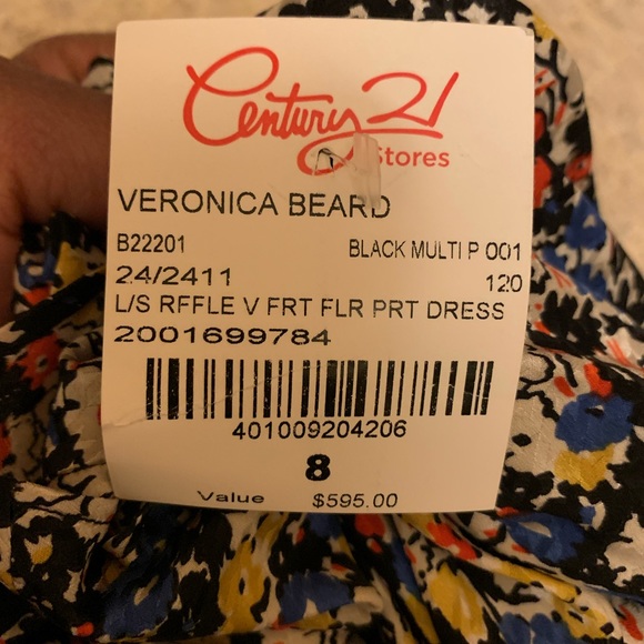 Veronica Beard Minna floral stretch silk minidress - Picture 7 of 8